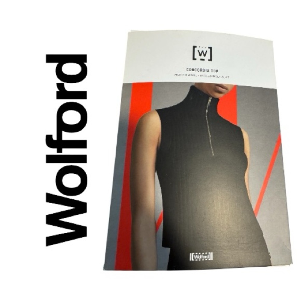 Wolford Black Concordia Sleeveless Top